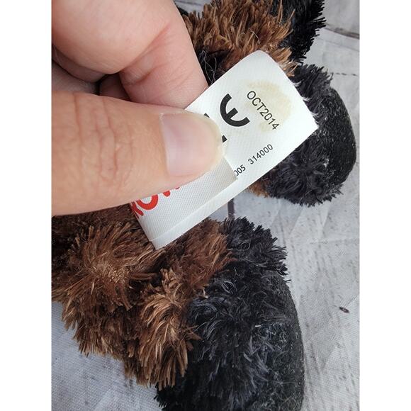 Aurora Brown Raccoon Plush 6 Inch 2017 Stuffed Animal Toy - Picture 7 of 8